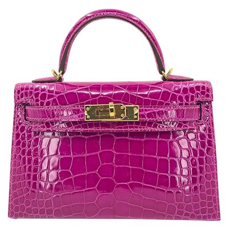 hermes kelly bag mini size|hermes kelly crocodile price.